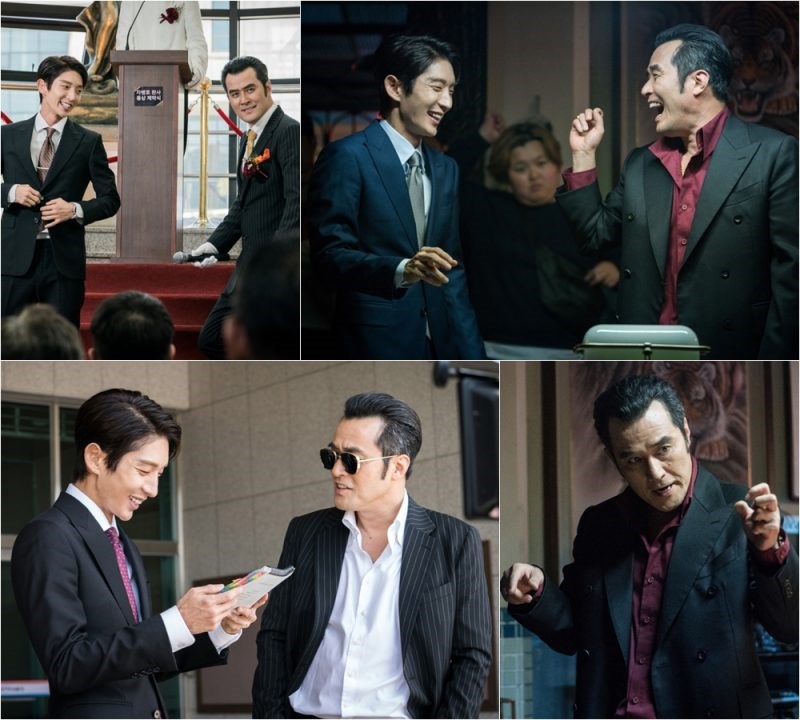 《无法律师》李准基-崔民秀,镜头内势不两立,镜头外称兄道弟