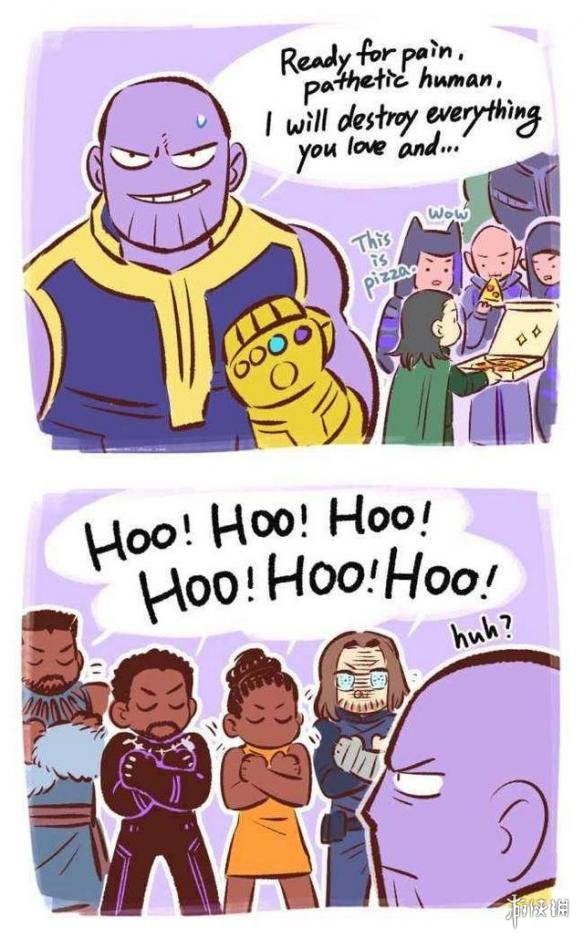 粉丝自行脑补的复联有趣漫画 剧情比电影还要