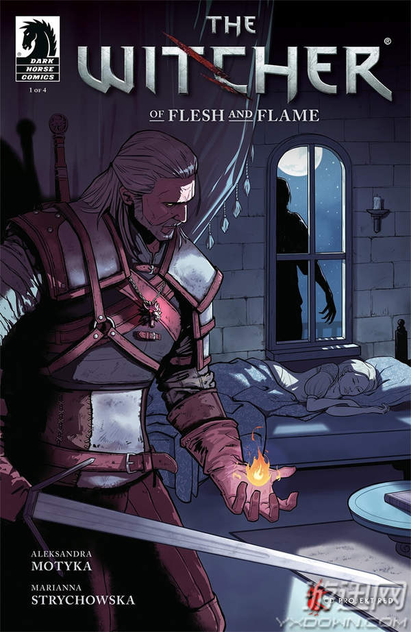 coldekt red和黑马漫画合作的巫师系列漫画《the witcher : of flesh