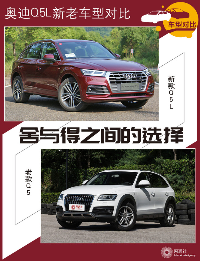 舍与得之间的选择 奥迪Q5L新老车型对比