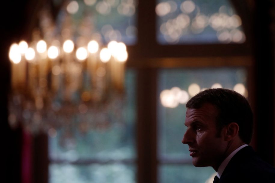 马克龙警告欧洲安全不能依赖美国:战后世界秩