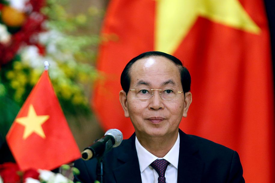 越南国家主席陈大光因罕见病毒性疾病逝世 曾