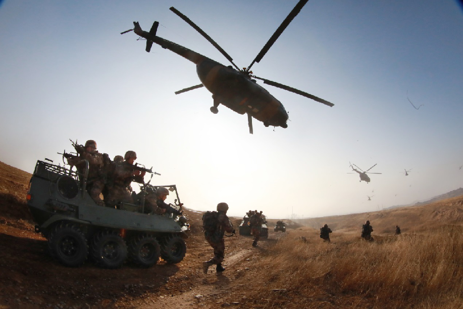 某空中突击旅钢刀连:钢刀变飞刀