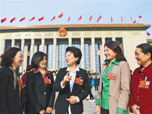 （图片新闻）人大河南代表团代表赵素萍：文化创新要搭建平台