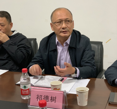 国家出版基金规划管理办公室副主任祁德树一行