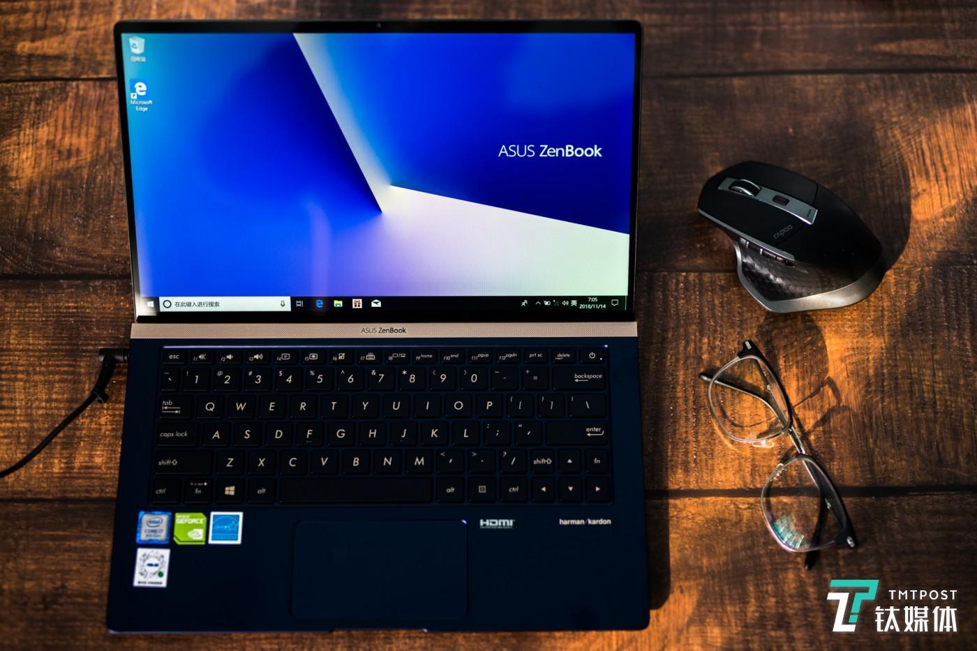 vivobook13,vivobook15 124kg轻薄办公华硕灵耀deluxe13一周体验钛极客