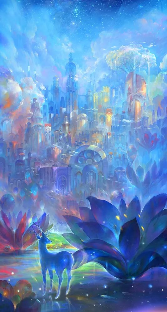 「梦幻清新风」ps手绘板插画10节课报名啦!画出如梦如幻的场景吧