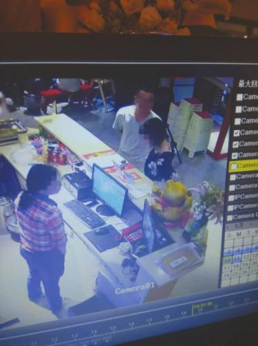 串串店監控顯示沈思慧10日曾與前男友共進晚餐。圖片來源:華西都市報
