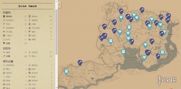 .2更新 新增《荒野大镖客2》中文交互地图!