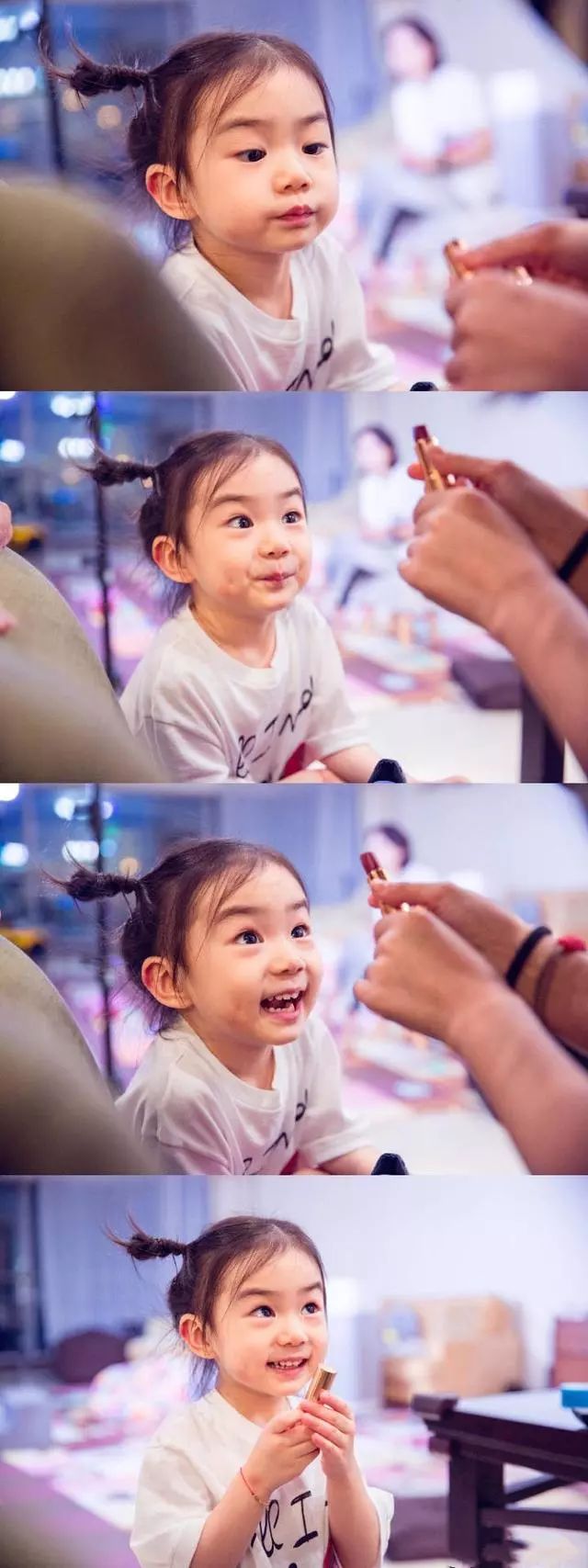 lucky表情包 微信,lucky表情包 gif 戚薇女儿lucky挑战甜馨成新任表情包一姐,又到了组团偷孩子的时候!