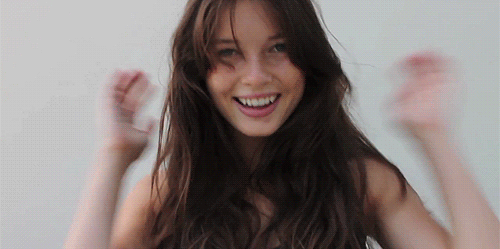 姑娘吃的啥体质这么好?动图 这种东西妹子也能用?