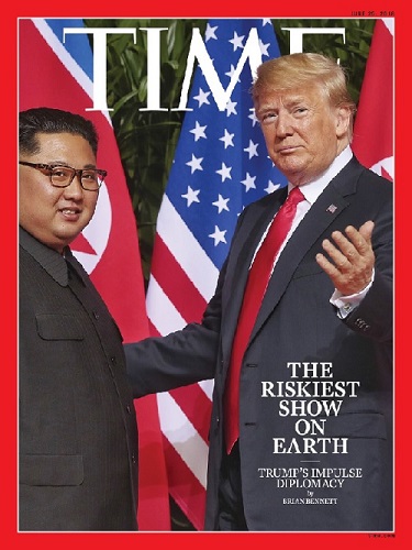 美国《时代》周刊6月25日(提前出版)一期封面