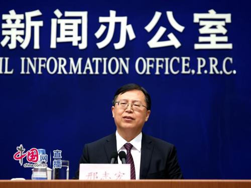 国家统计局国民经济综合统计司司长、新闻发言人邢志宏 图片来源:中国网