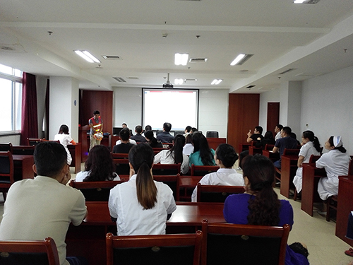 重庆双桥消防培训进医院 医护人员学防火秘笈