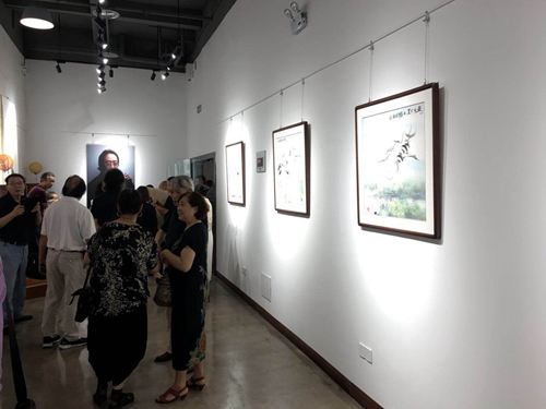 赏鹤去!武辉夏丹顶鹤专场画展亮相秋央美术馆