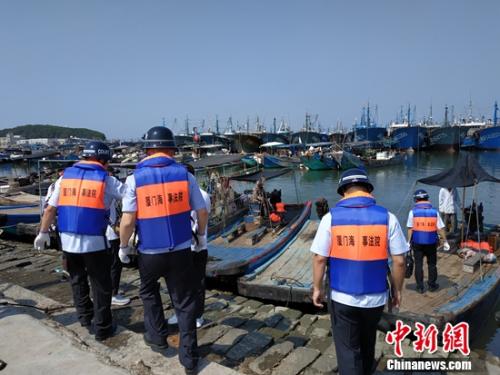 今年以来,厦门海事法院已经扣押船舶55艘。供图