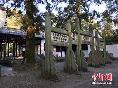 白鹿洞书院。中新网记者 宋宇晟 摄
