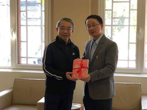 外交部政策规划司司长刘劲松在北京大学开展国