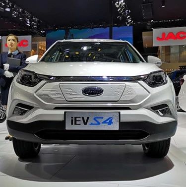 江淮iEV S4广州车展首发 最大续航里程500km
