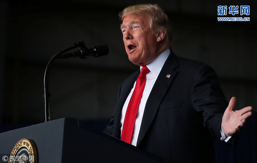 美中期选举在即 特朗普为共和党候选人站台（组图）