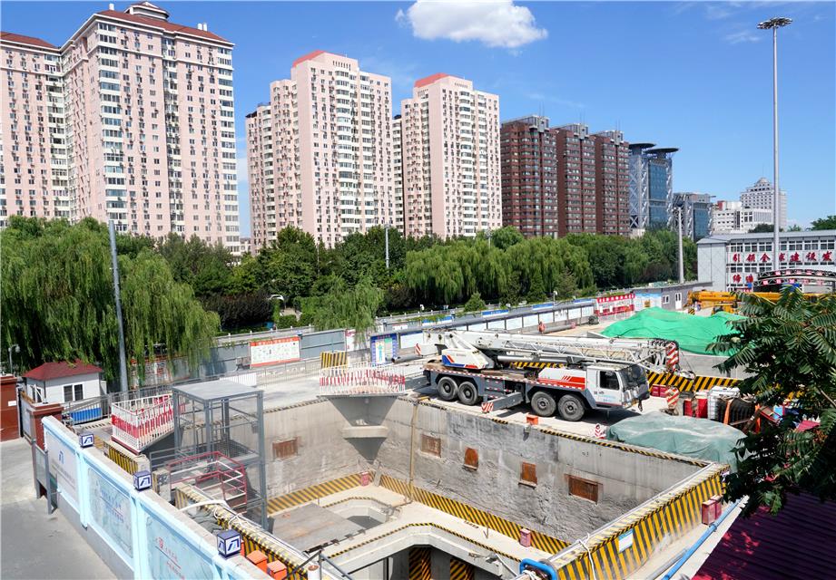 施工不扰民 北京地铁19号线建设多措并举见成