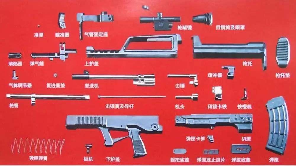 枪族化武器也让后勤工作减轻了压力,只用提供相同的零部件就可以维修