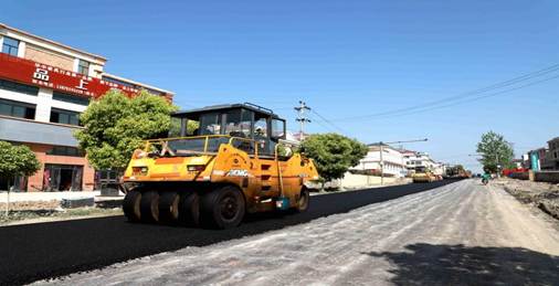 设进度加快 群众齐点赞--G351台小线湖口段白