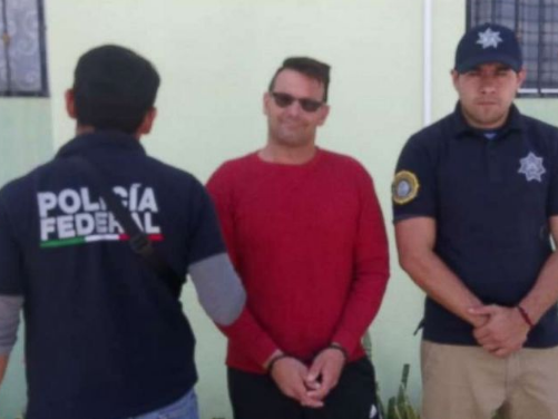 凯文在墨西哥被捕。（图片来源：美联社）