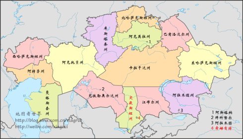 政区划调整:奇姆肯特升级直辖,南哈萨克斯坦州