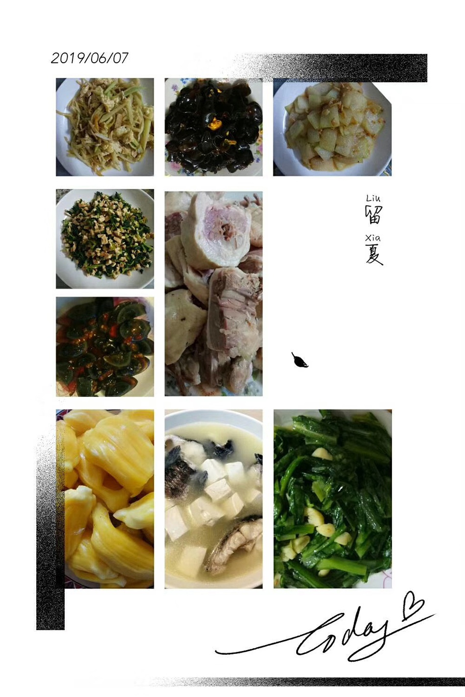  家里的一日三餐，每天都由小雪来负责。