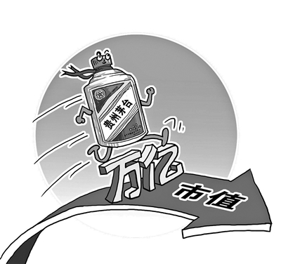 茅台市值昨日再度突破万亿