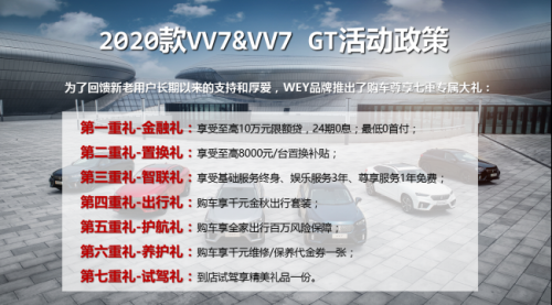 中式豪华“WEY来”智能座舱——试驾2020款VV7&VV7 GT