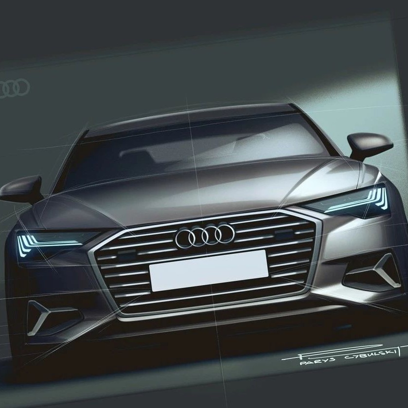 奥迪全新A6官图发布，来自Ingolstadt的德味写真