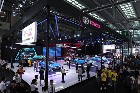 丰田TNGA丰巢概念首款SUV亮相深港澳车展