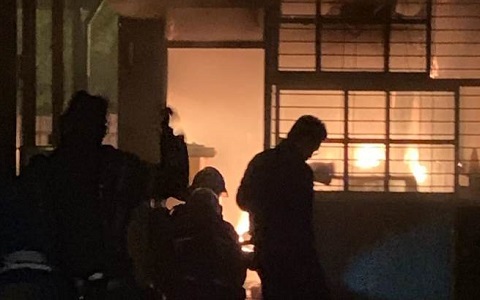 台高中清晨失火未造成人员伤亡 之前也曾发生走火