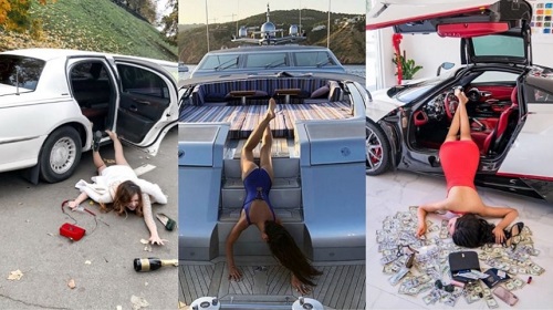 “扑街炫富”风靡中俄社交网络 西媒:炫富还须有度