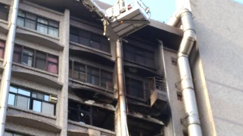 失火病房。(图:台湾《联合报》/记者林昭彰 摄)