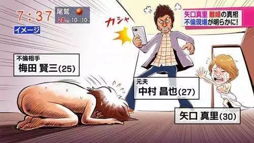 日本出轨明星现状统计 男女两方受影响差距很大
