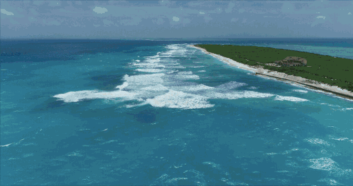 这一片碧海蓝天的生态