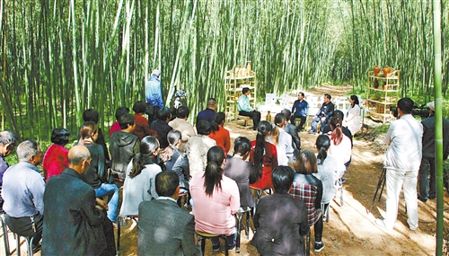 用劳动换来幸福生活