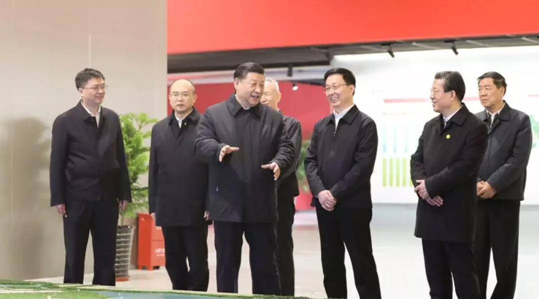 △本年1月,习近平在河北雄安新区计划展示中央,听取新区总体计划、政策系统及建立情形先容