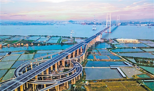 南沙大桥正式通车 粤港澳大湾区快速交通网络加速形成