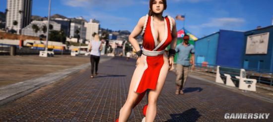 国内《GTA5》玩家MOD打造性感大片 犹如第二个“少女卷轴”