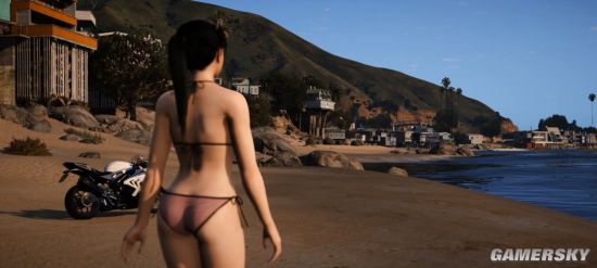 国内《GTA5》玩家MOD打造性感大片 犹如第二个“少女卷轴”