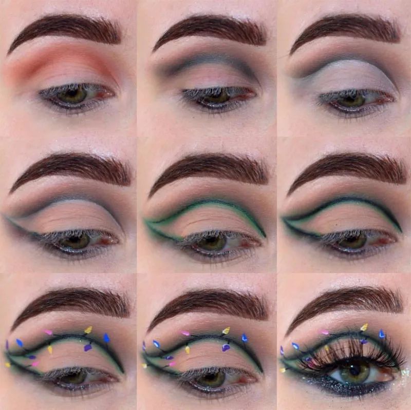 欧美流行的创意眼妆系列!推荐给化妆师收藏!