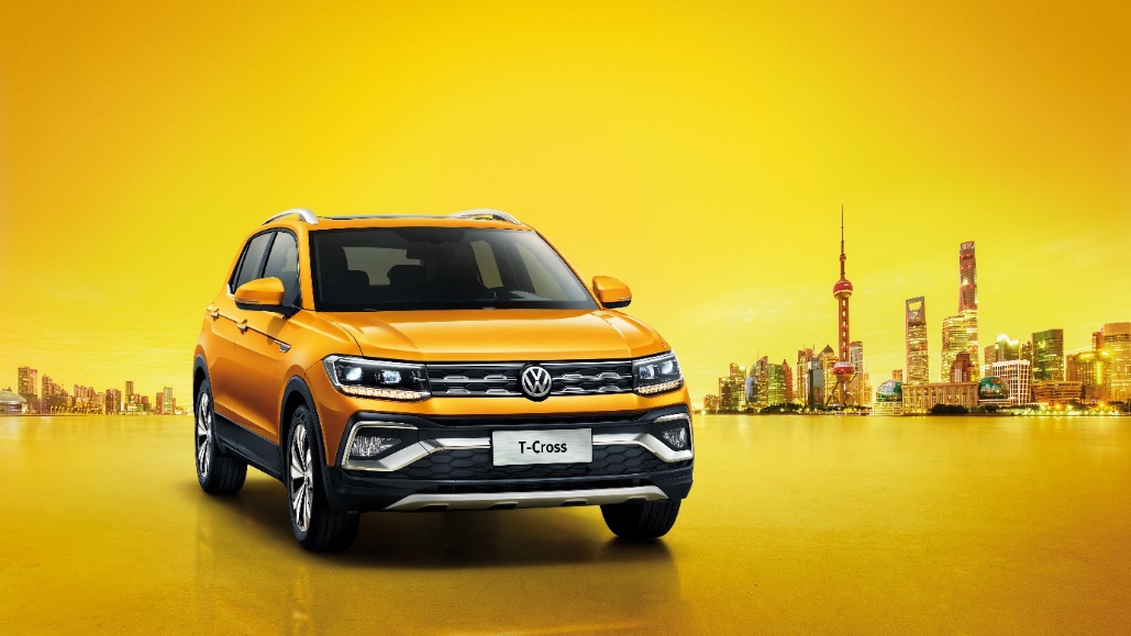 上汽大众公布T-Cross内饰官图 采用内外同色设计