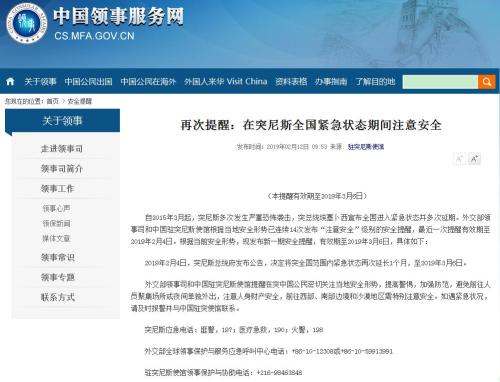 图片来源:中国领事服务网截图