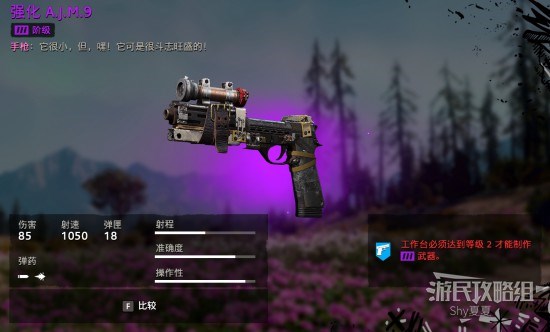 《孤岛惊魂新曙光》全武器图鉴及数据一览