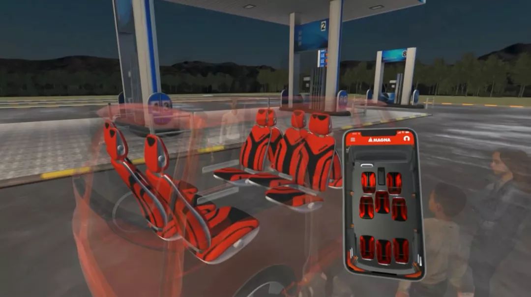 CES 2019 | 自动驾驶的座椅应该是这样，麦格纳发布新座舱构想