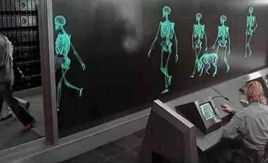电影《全面回忆》中出现的人体扫描技术